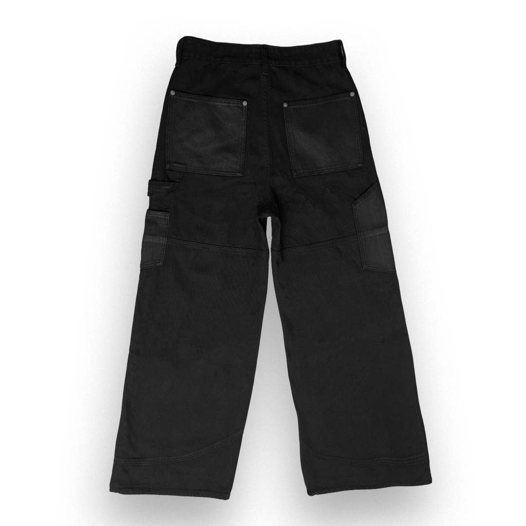 WAXED DOUBLE KNEE PANT